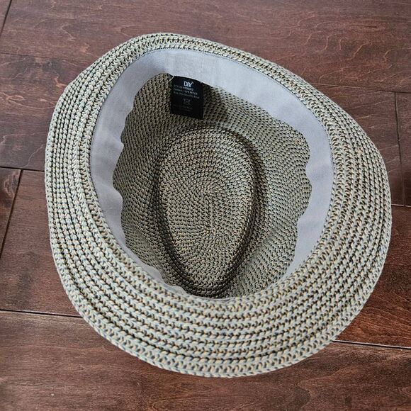 D&Y Woven Fedora Hat - Picture 2 of 3